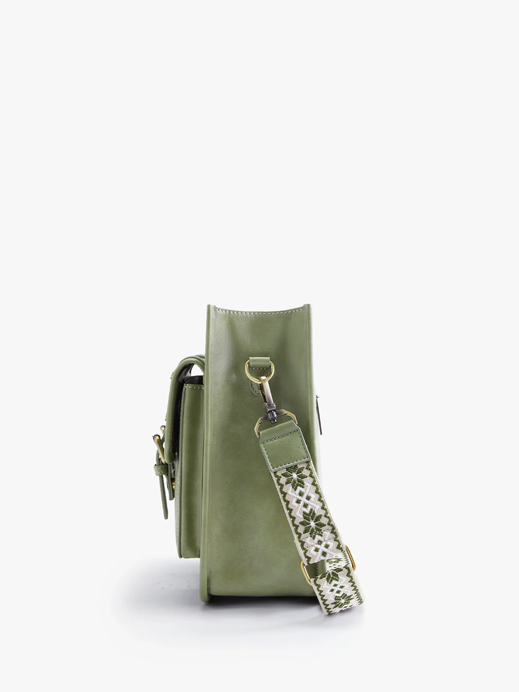 Sophie Vegan Leather Everyday Crossbody Bag - Image 8