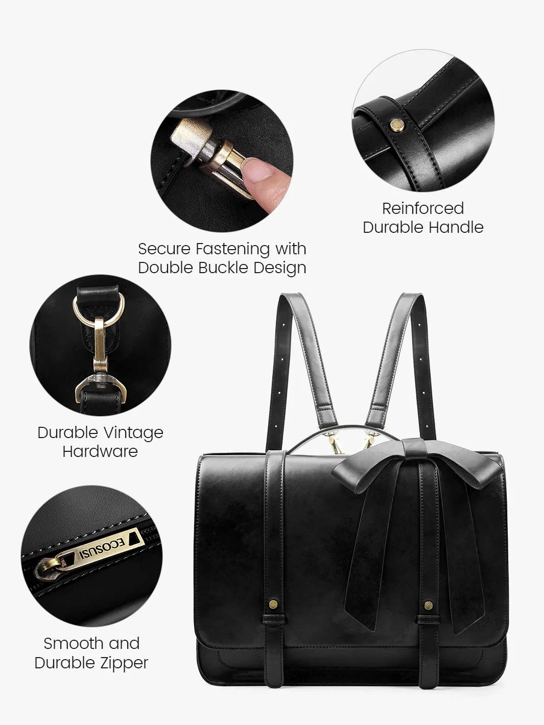 Summer Garden Romance Bow Briefcase - Image 17