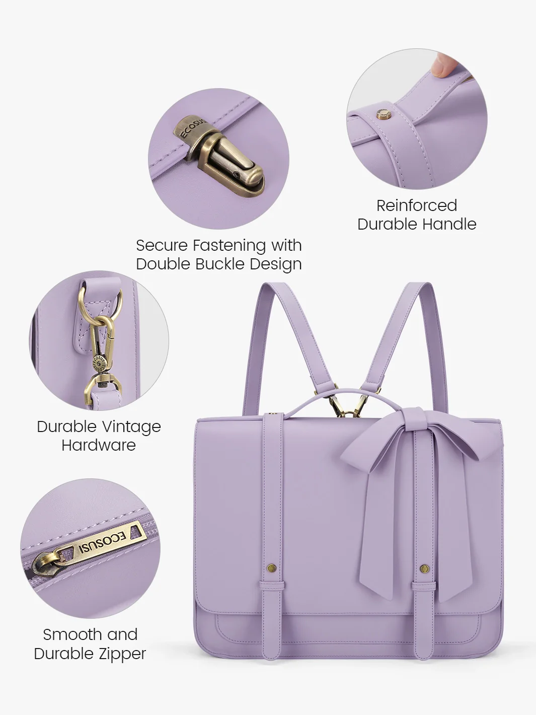 Summer Garden Romance Bow Briefcase - Image 30
