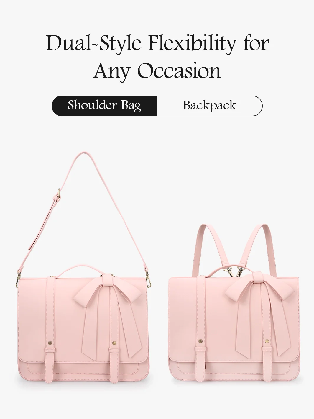 Summer Garden Romance Bow Briefcase - Image 4