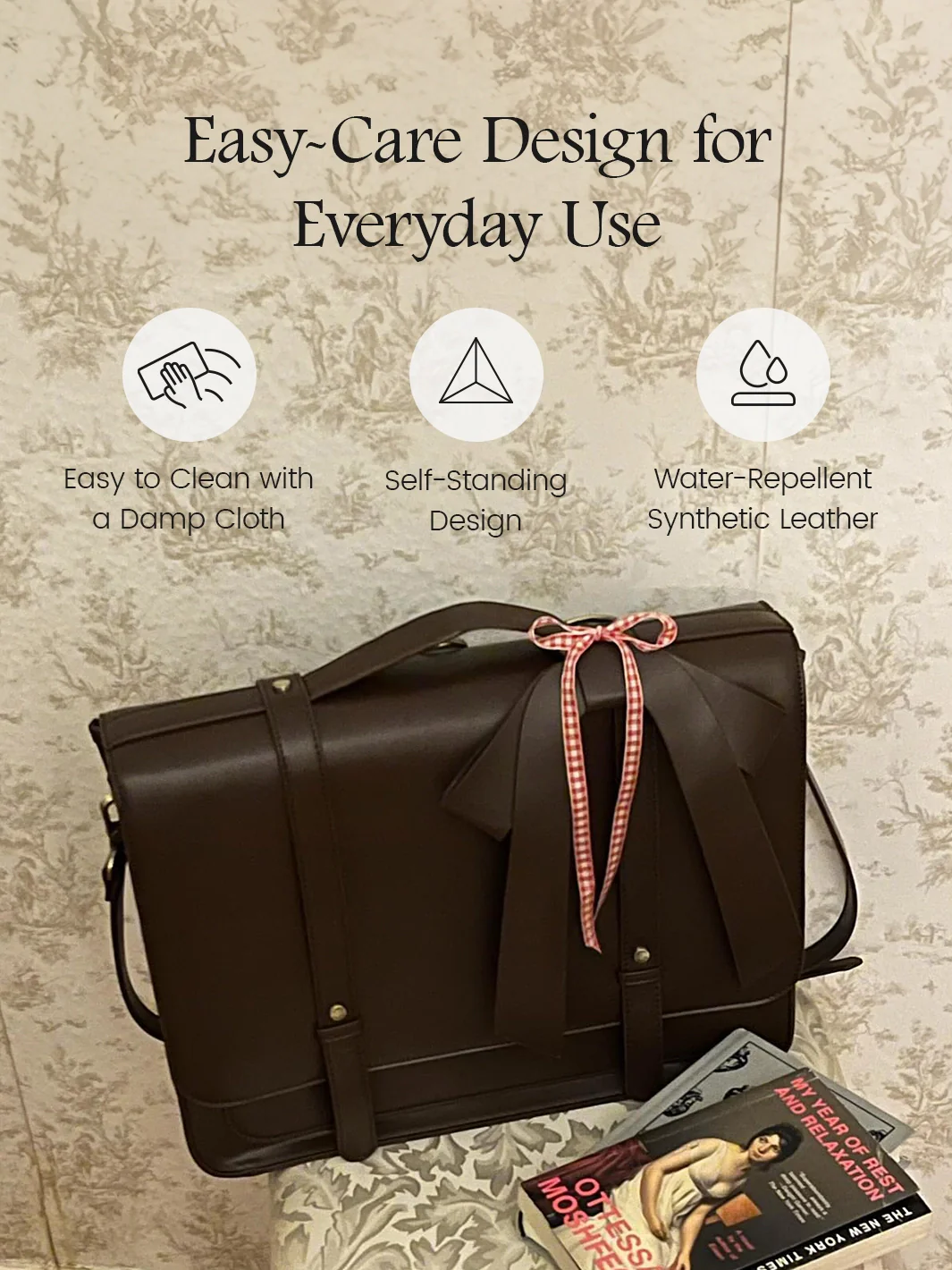Summer Garden Romance Bow Briefcase - Image 61
