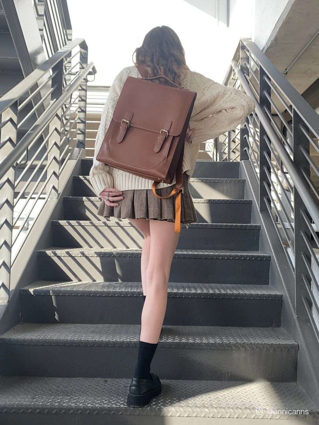 Verbena Vintage Laptop Backpack - Image 2