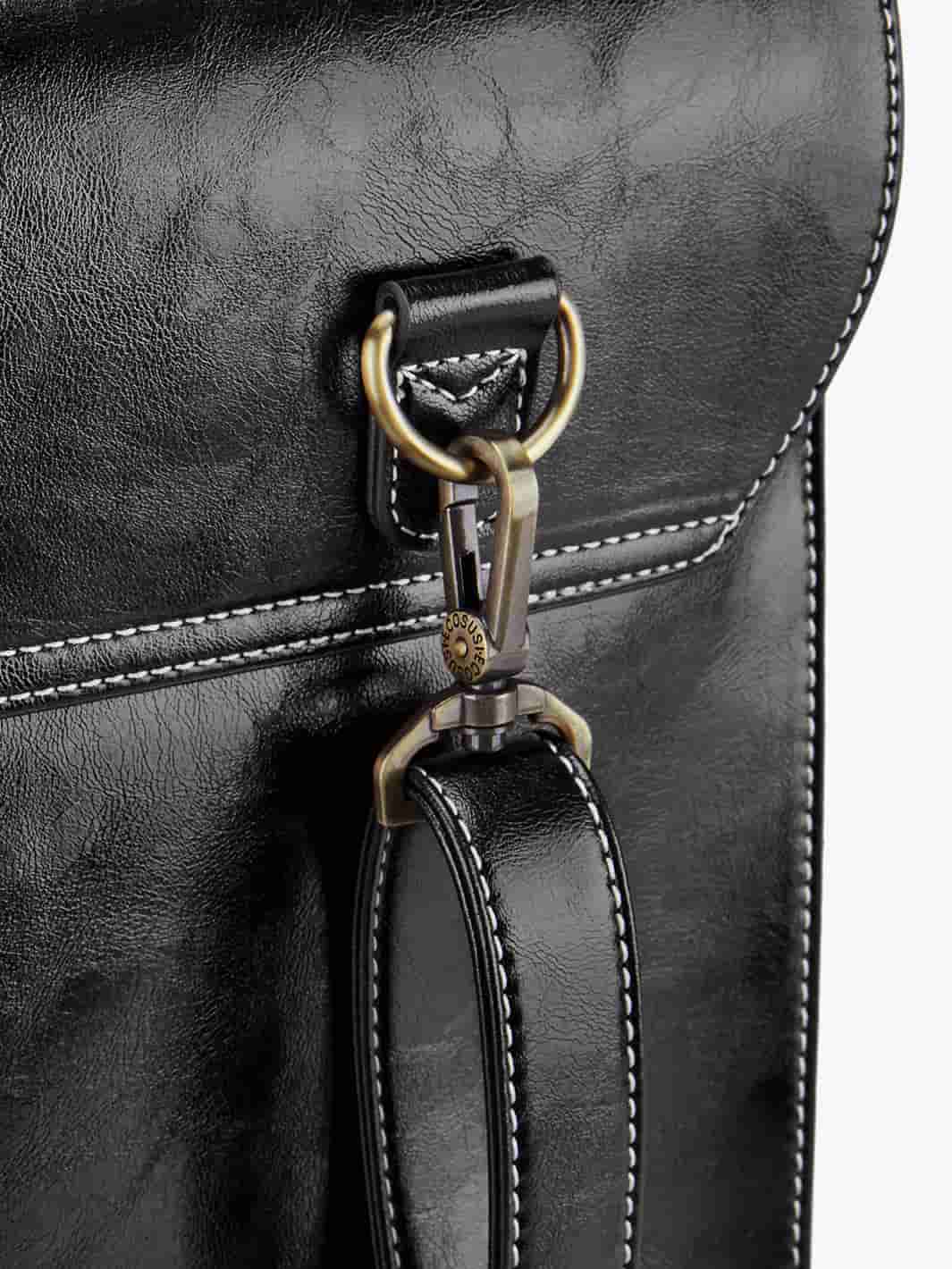 Wilder Vintage Leather 15.6-inch Laptop Backpack - Image 19