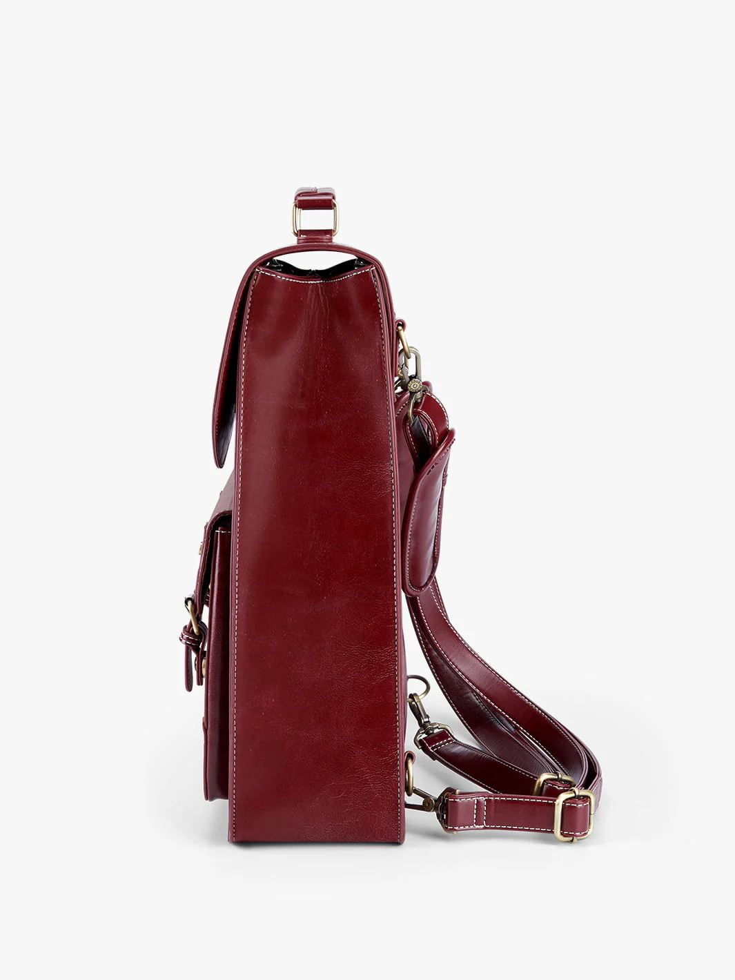 Wilder Vintage Leather 15.6-inch Laptop Backpack - Image 31