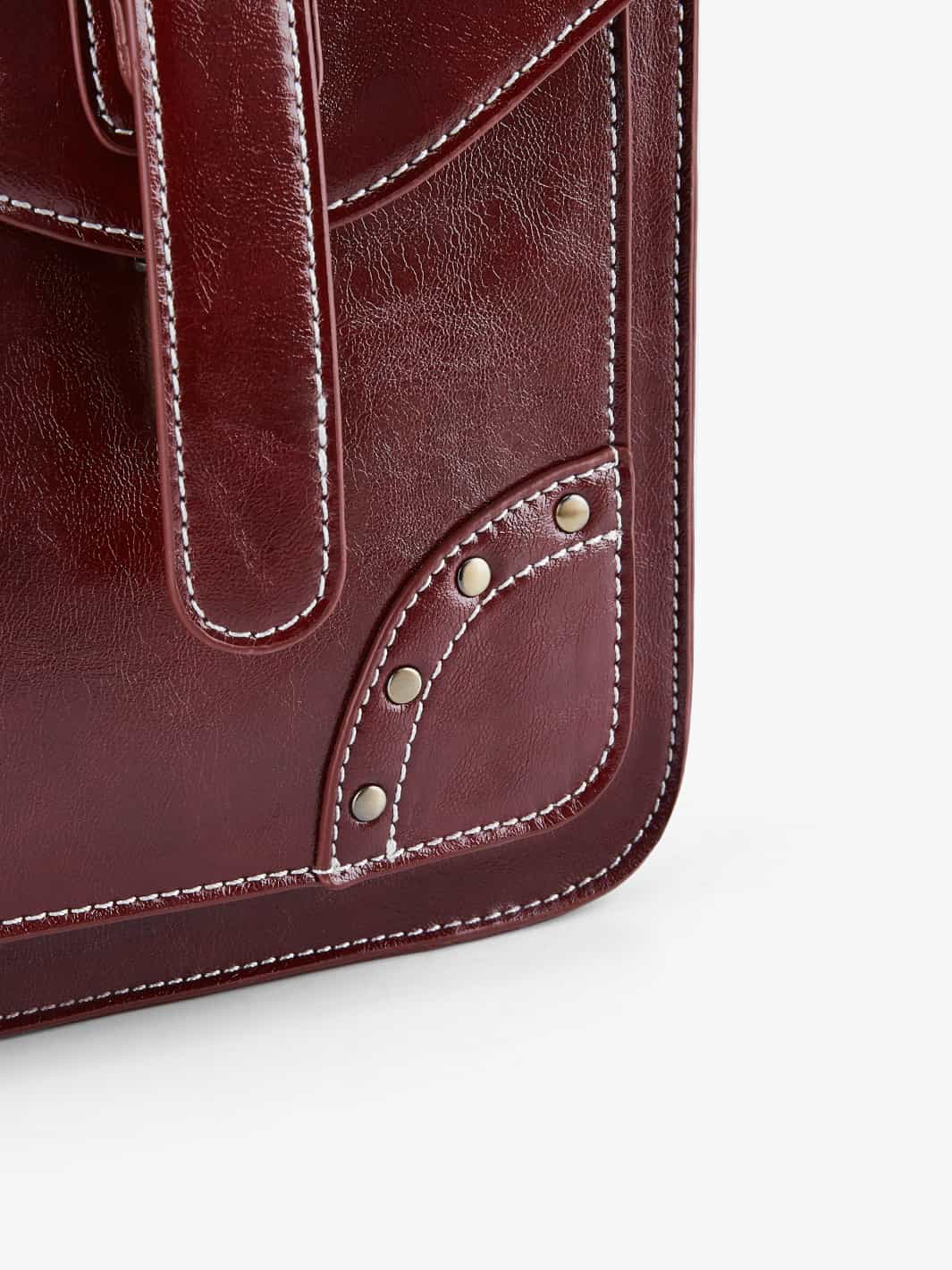 Wilder Vintage Leather 15.6-inch Laptop Backpack - Image 38