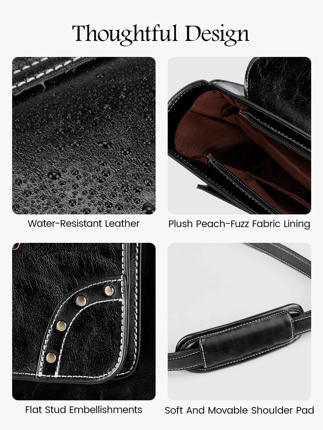 Wilder Vintage Rivet 15.6-Inch Briefcase - Image 21