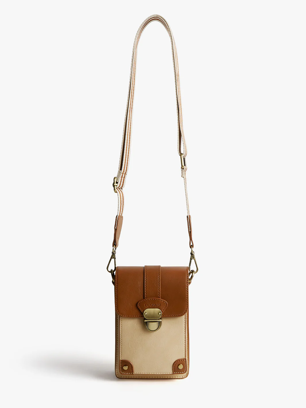 Women's Small Vintage Crossbody Cell Phone Pouch - Image 14
