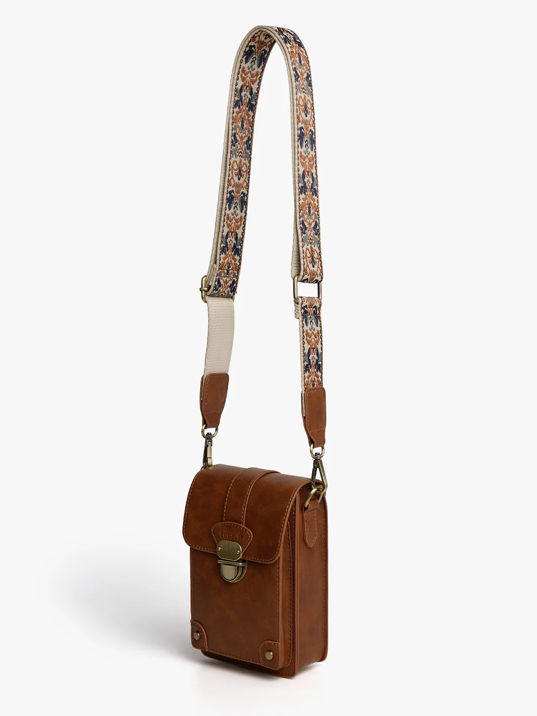 Women's Small Vintage Crossbody Cell Phone Pouch - Image 26